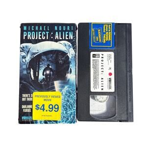 Project: Alien VHS Michael Nouri Vidmark Entertainment video tape 1997 Vtg